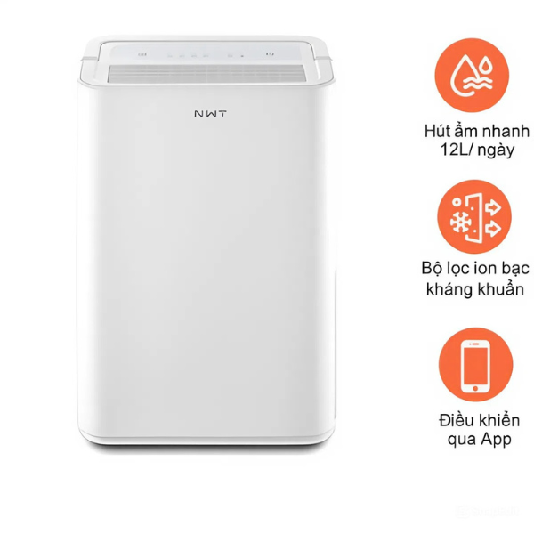 Máy hút ẩm thông minh Xiaomi New Widetech 12L WDH312ENW1